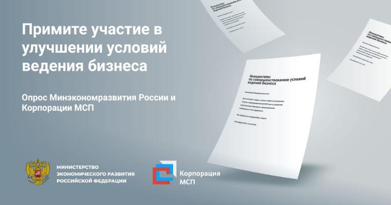 SURVEY OF THE MINISTRY OF ECONOMIC DEVELOPMENT OF RUSSIA AND ISP CORPORATION