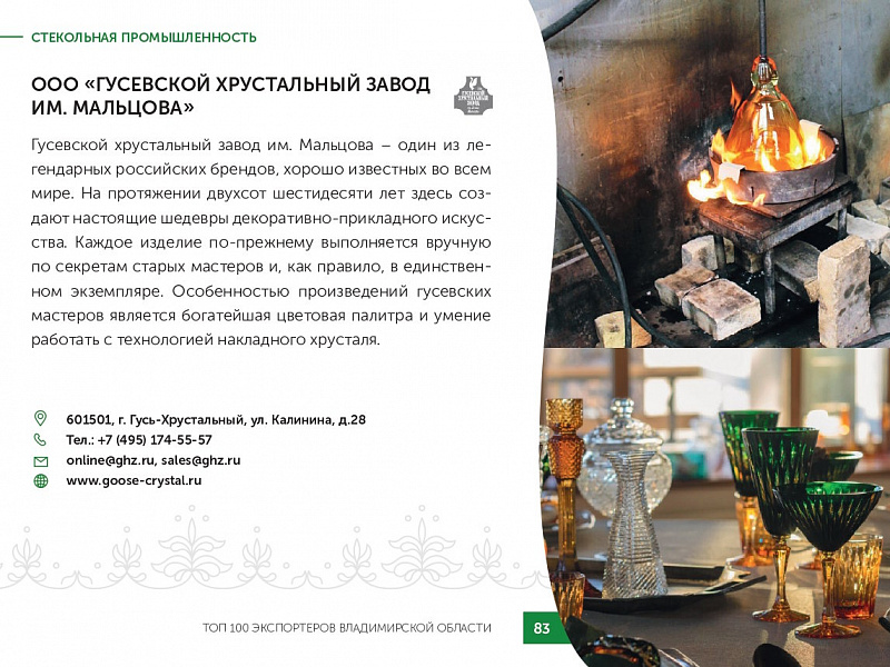 Каталог экспортеров RU