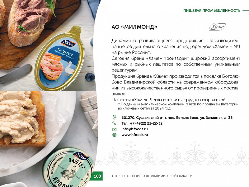 Каталог экспортеров RU