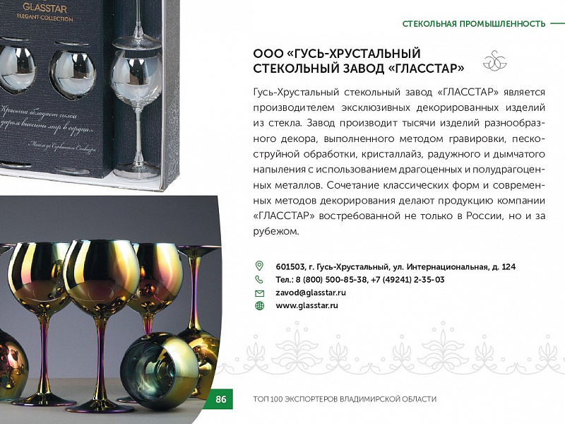 Каталог экспортеров RU